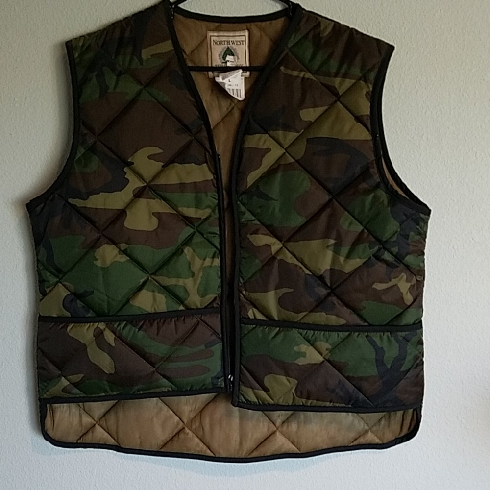 Mens Camo Vest